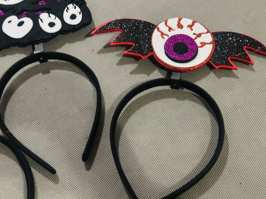 Opaska halloween czarownica oko opaska