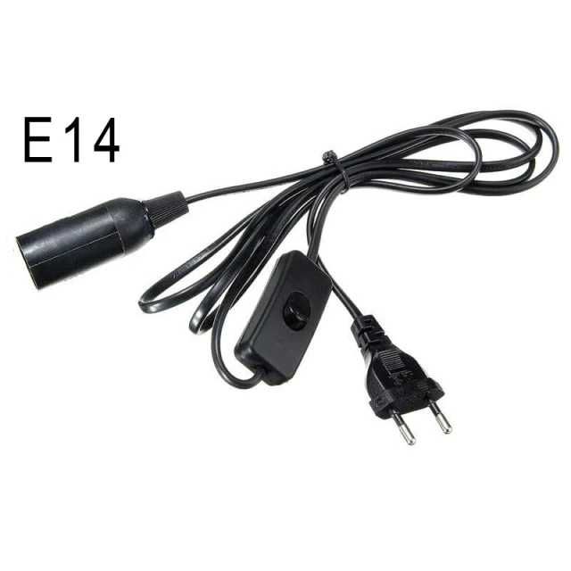 Interruptor e luz para candeeiro de mesa