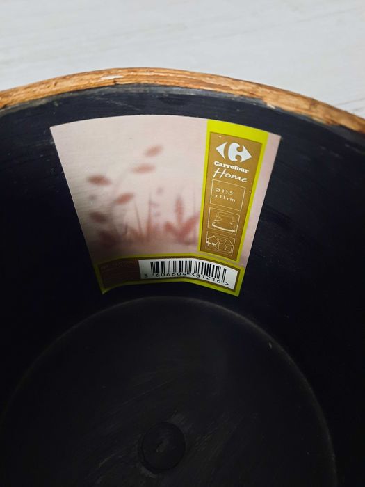 osłona doniczka na kwiatki bambus