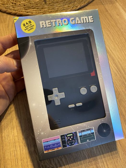 Retro game 240 Konsola retro jak gameboy NOWA