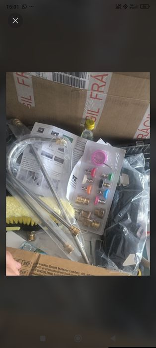 Lança Telescópica Profissional VEVOR 5,5m NOVA | Kit Completo c/ Saco