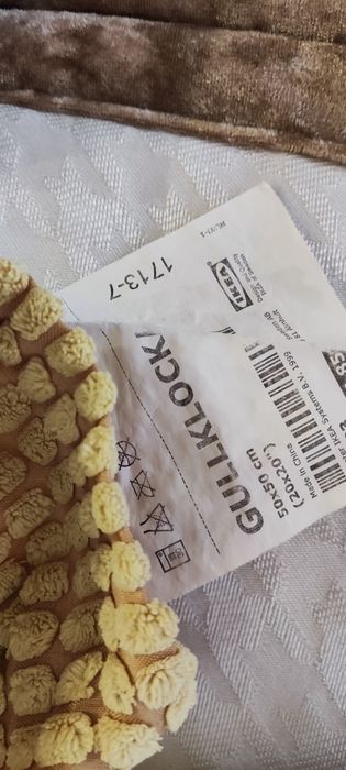 Conjunto de capas de almofadas decorativas Ikea Gullklock 50x50