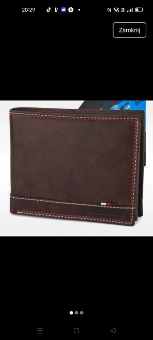 Portfel męski skórzany ekskluzywny