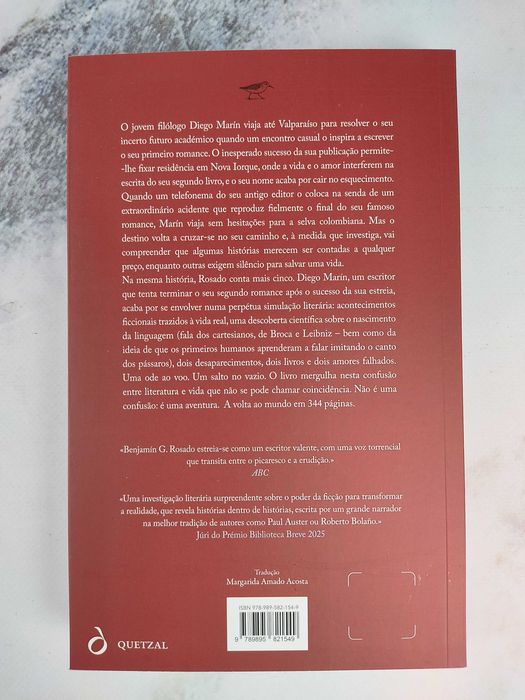 NOVO - O Voo do Homem de Benjamín G. Rosado