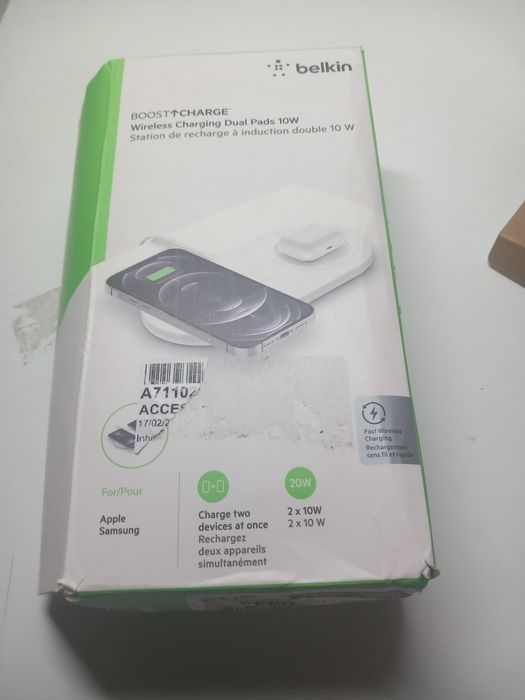 Ładowarka magnetyczna bezprzewodowa belkin