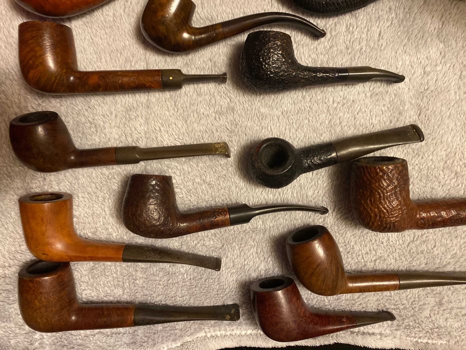 Colecçao de 32 cachimbos