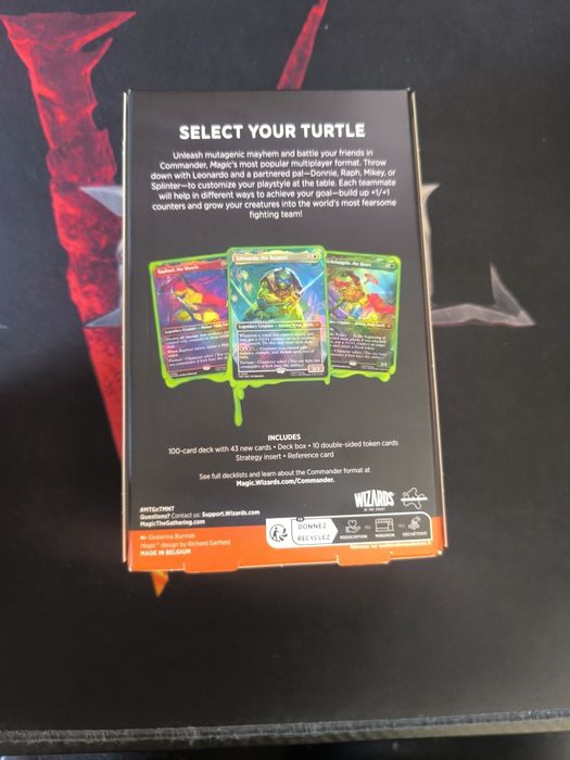 Magic the gathering mutant ninja commander deck