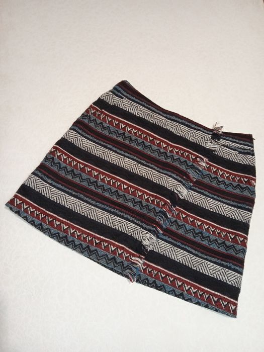 Юбка мини на запах