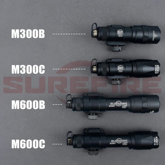 Surefire M600C тактичний ліхтар для зброї з виносною кнопкою