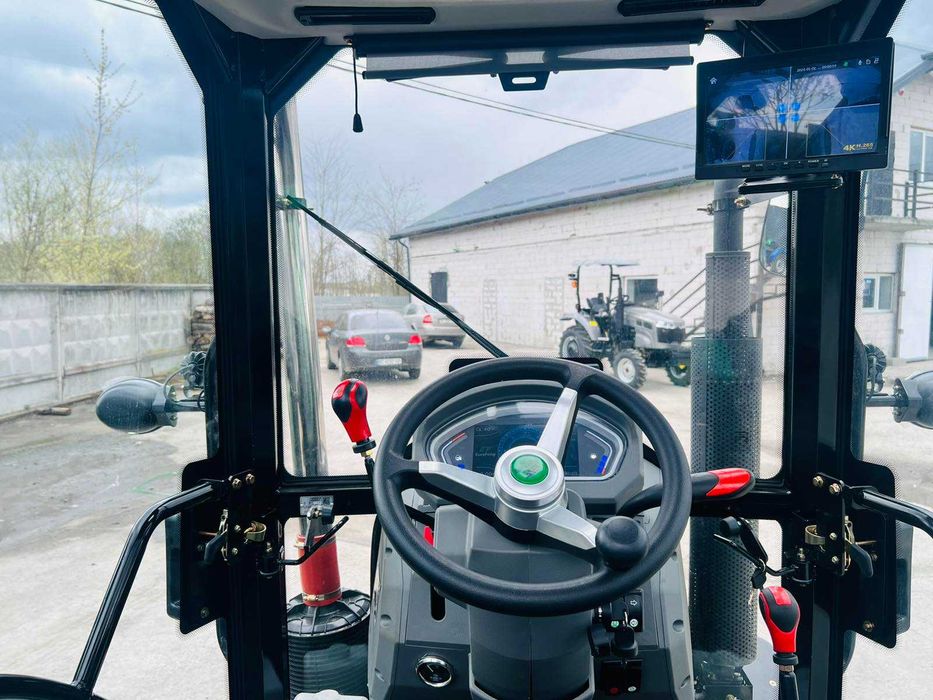 Новий Мінітрактор EUROFENG 554 LUX Кондиціонер Примусова Гідравліка Євронавіска