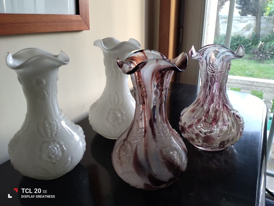 Jarras antigas em murano