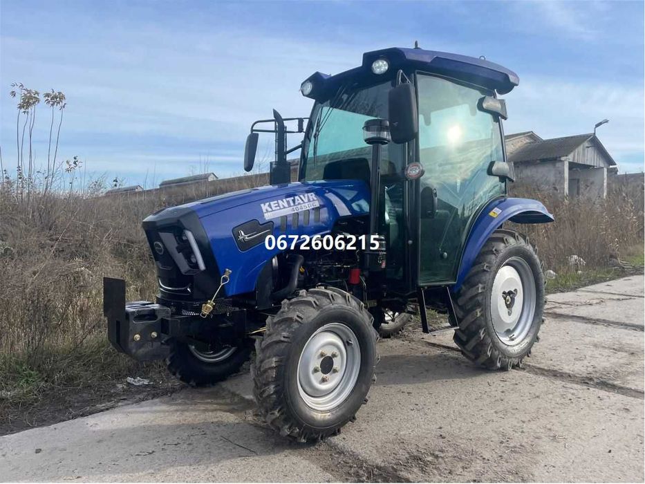 Мінітрактор з кабіною Kентавр 404SDC з 2-х дисковим зчепленням