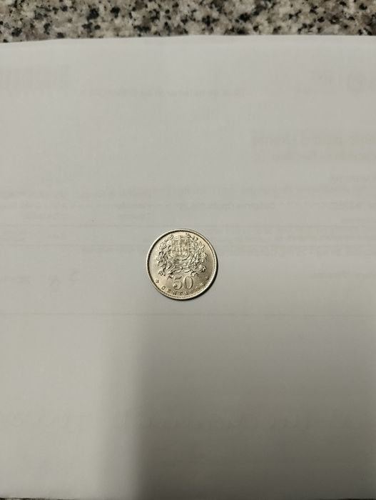 Moeda 50 centavos 1940 bela