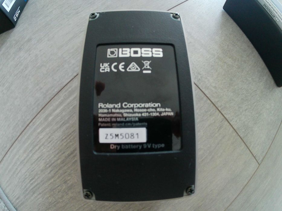 Boss NS-2 Noise Suppressor — Caixa e Manuais Originais