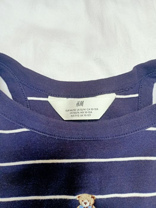 Top w paski H&M r. 146/152