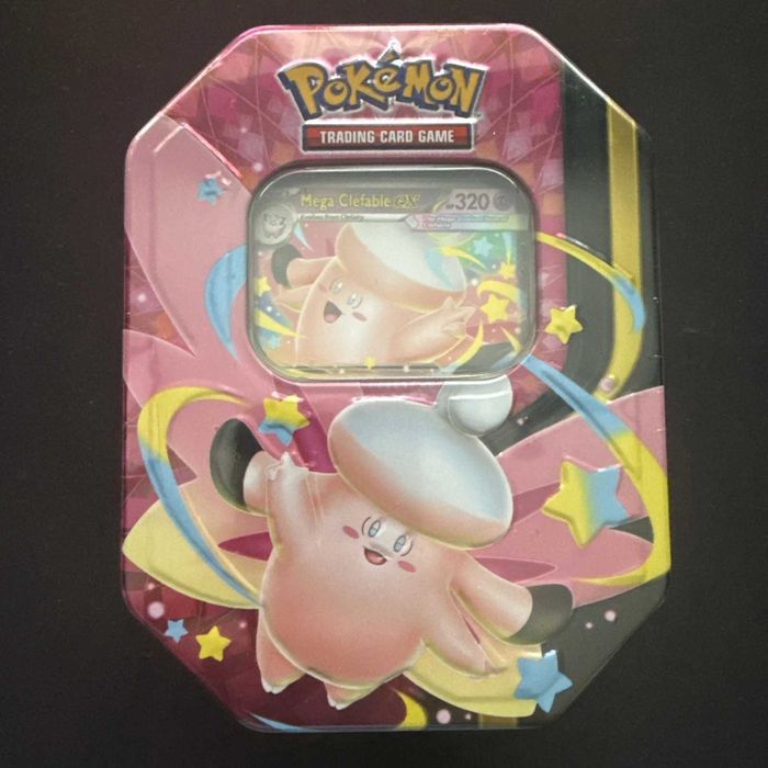 Pokemon Tin Mega Clefable [Selado]