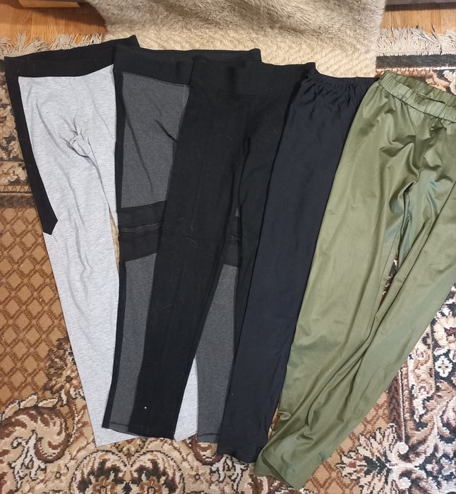 Лот Лосины, брюки, штаны р.146-158