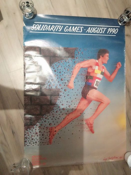 Plakat Igrzyska Solidarności 1990