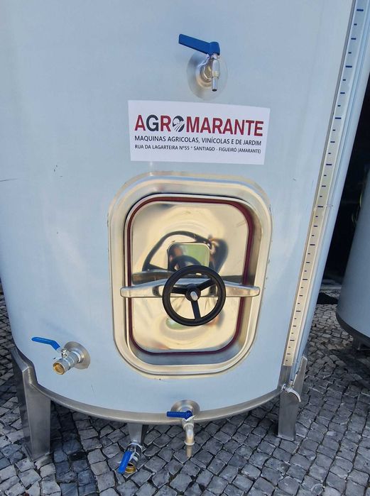 Cuba Inox 2000 Litros 2 Portas