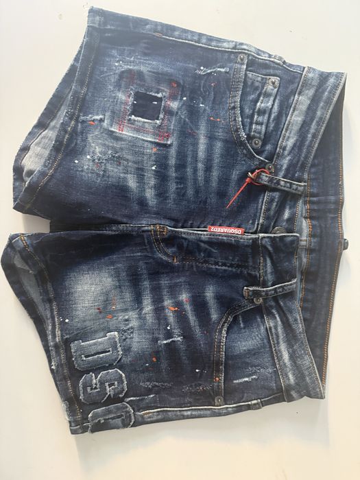 Spodenki jeans krotkie 38 , M  Dsquared