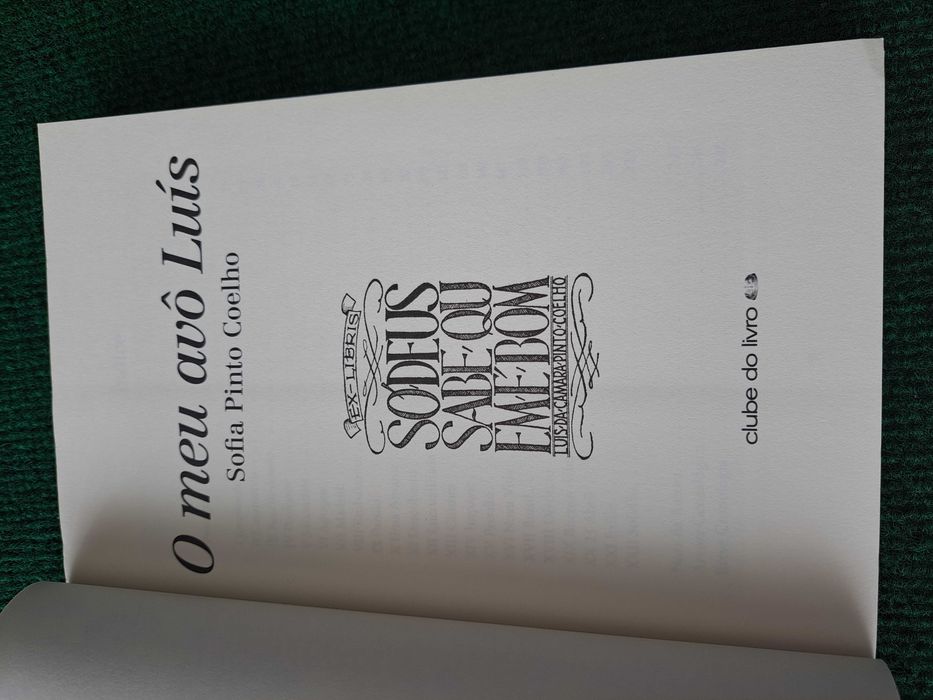 O meu avô Luís - Sofia Pinto Coelho