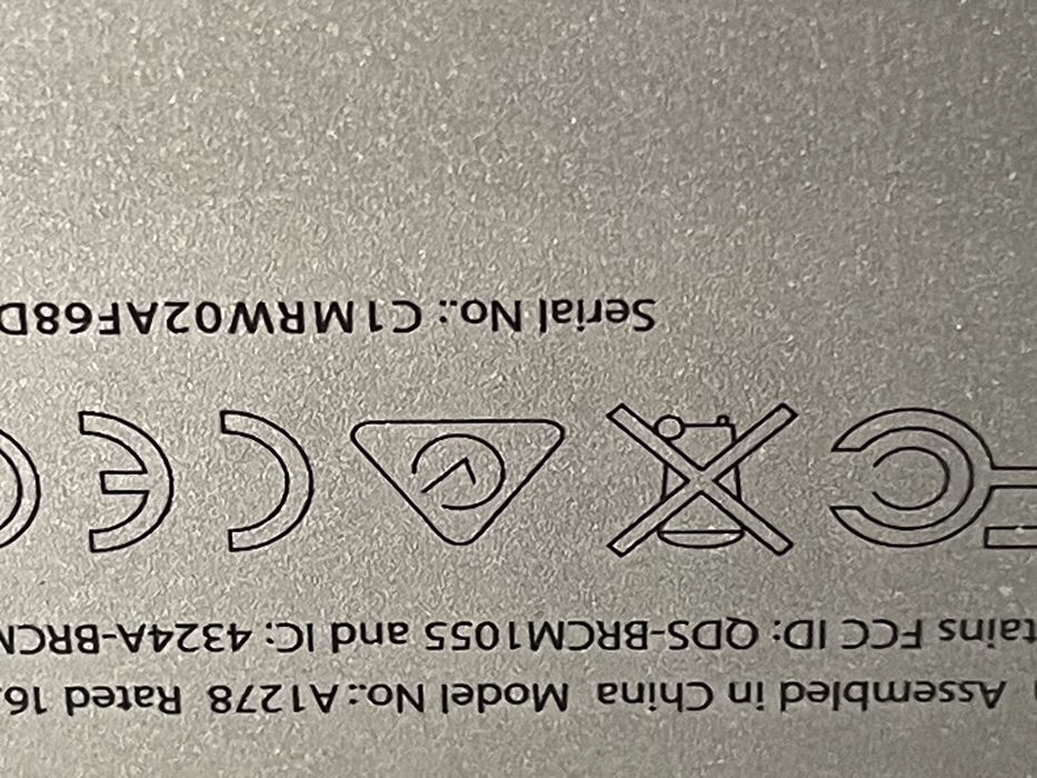Laptop mackbook pro 15 polegadas