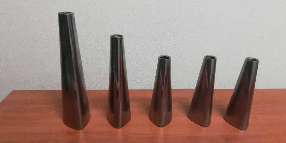 Castiçais prateados Ikea