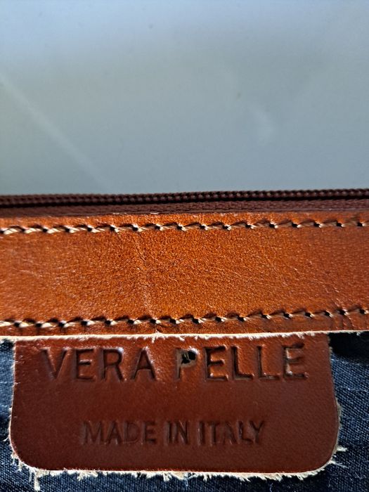 Torebka  ze skóry shopperka Vera Pelle