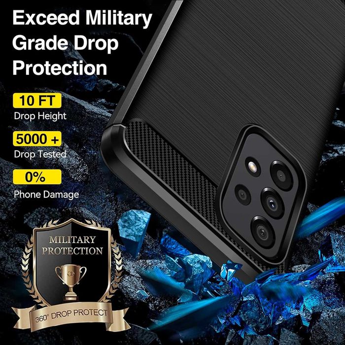 Etui plecki ochronne iVoler do Smartfonu Samsunga Galaxy A32 5G czarne