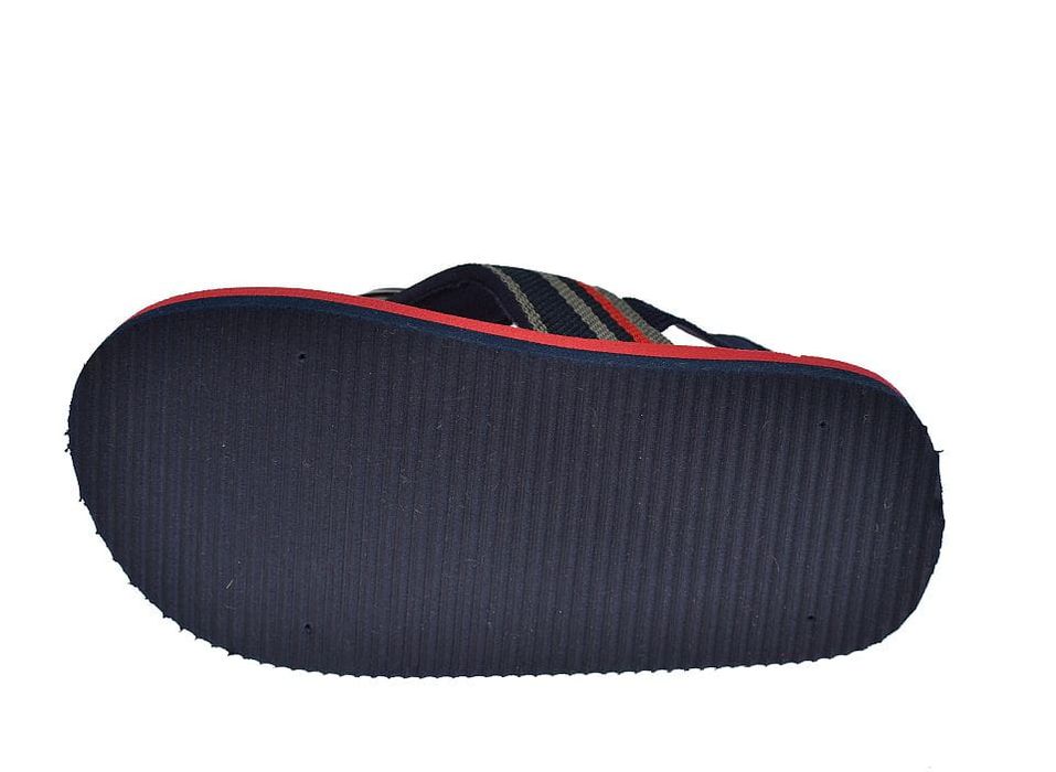 Klapki japonki dziecięce z gumką na piętę A9635 RD rozm. 25