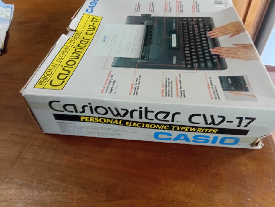 Maquina de escrever Casio