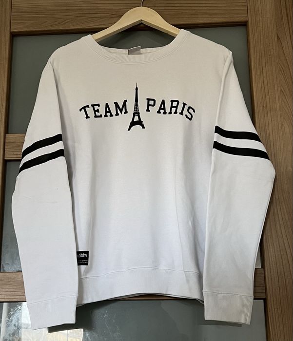 Biała bluza Misbhv 07 Team Paris autentyk ! Oversized premium highend