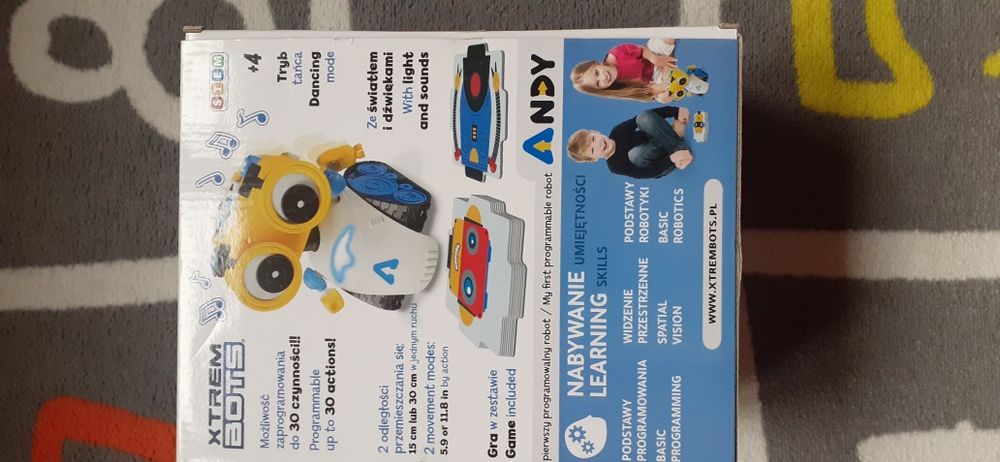 Robot do programowania Andy