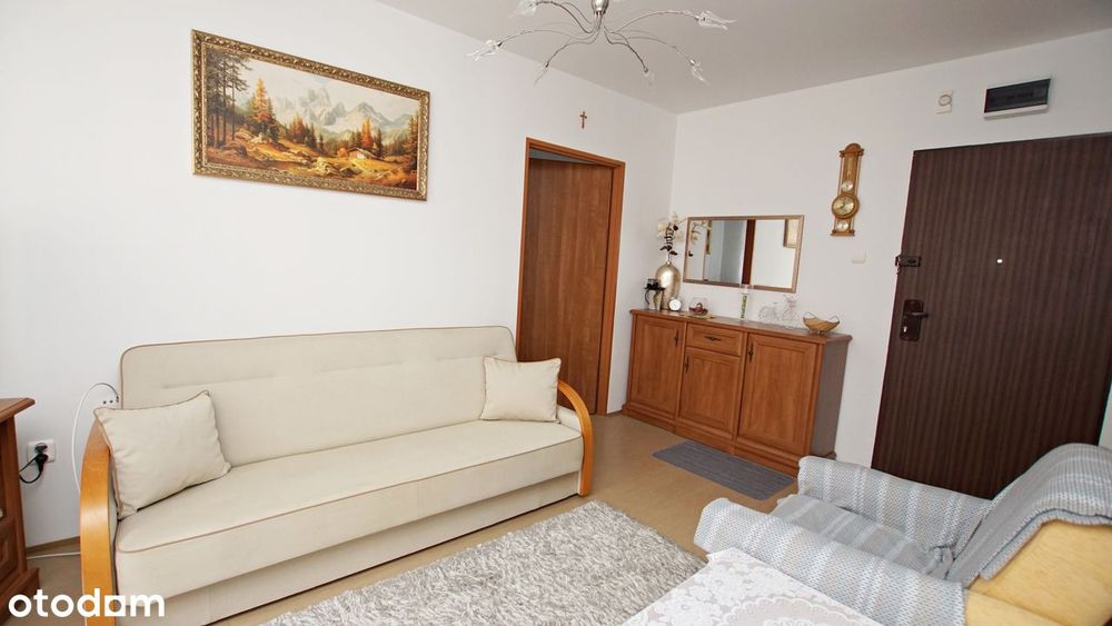 Przytulne mieszkanie 35 m2, 2 pokoje z balkonem do wynajęcia
