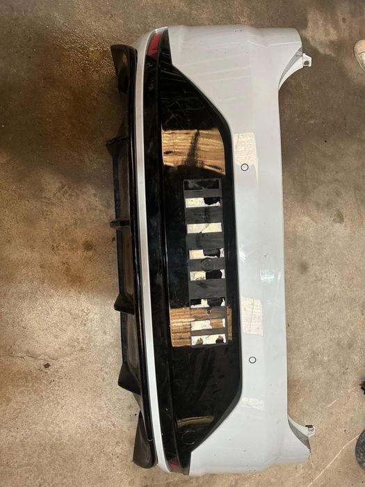 Parachoques seat leon cupra 5f difusor duplo