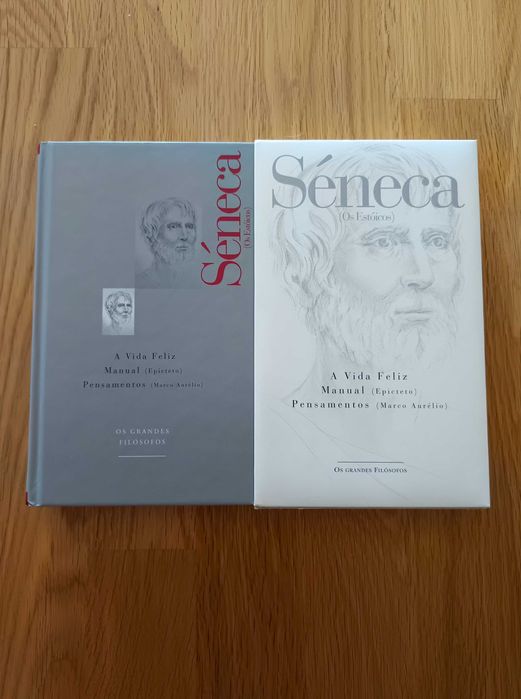 Séneca - A Vida Feliz / Manual / Pensamentos (c/portes)