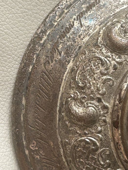 Wielki puchar z dedykacja 1906