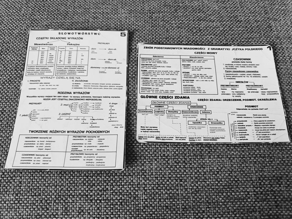 Mini ściągi z języka polskiego