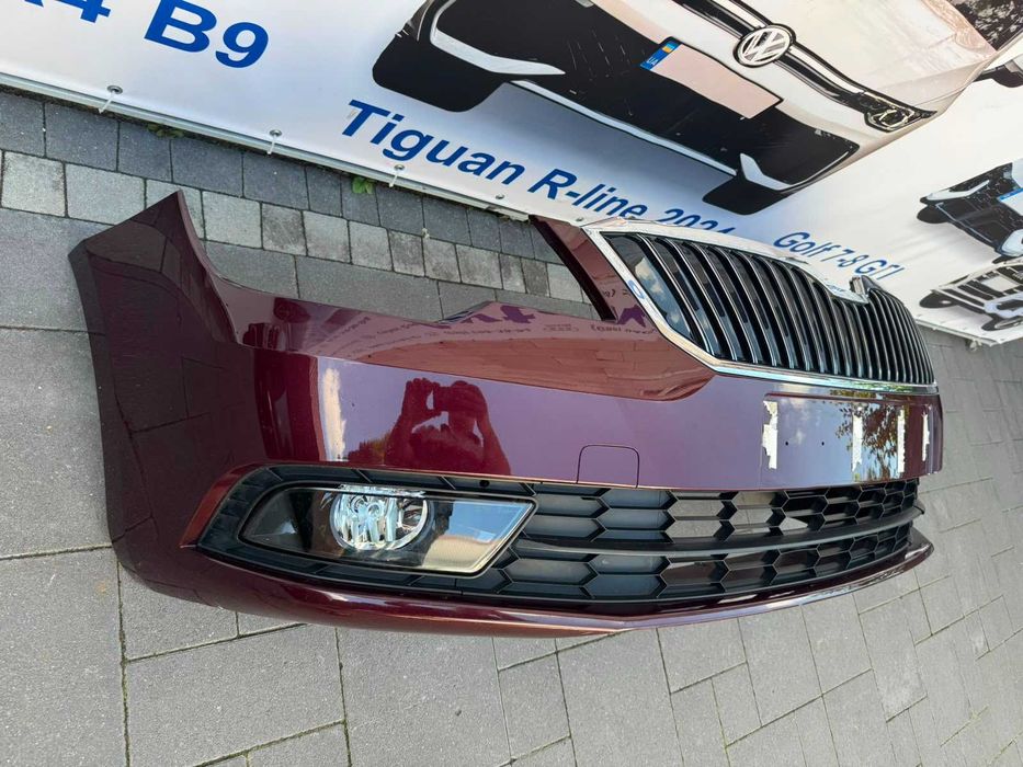 Бампер Skoda Superb 2015 Друге покоління (B6, рестайлінг) оригінал 3t0807221k