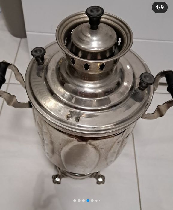 самовар  на углях