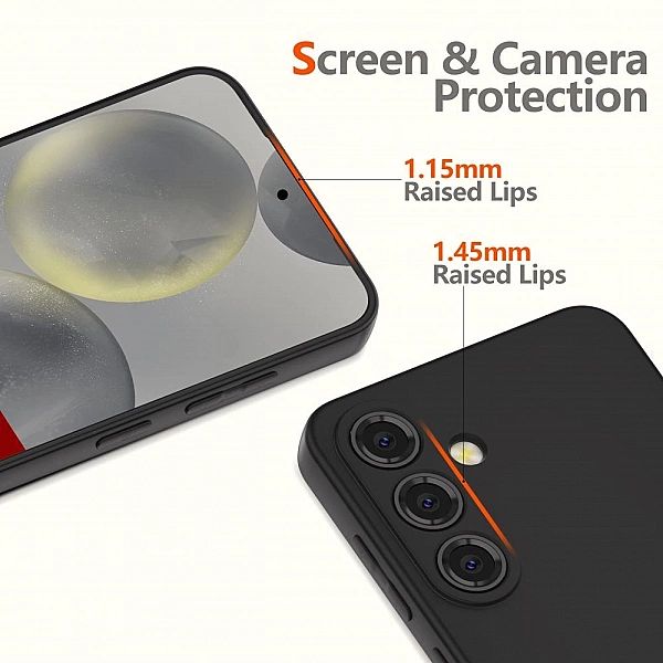 Etui Tech-Protect Icon na Samsung Galaxy S25 FE - czarne