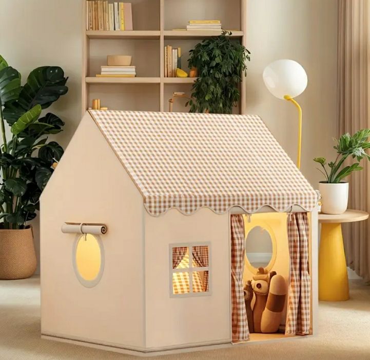 Дитячий будиночок будинок домик детский палатка дитячий намет ігрова з