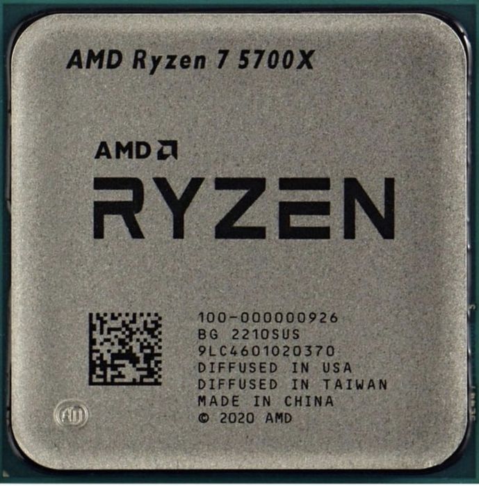 Процесор AMD Ryzen 7 5700X (3.4GHz 32MB 65W AM4)