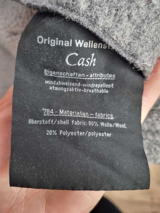 Płaszcz kurtka kożuch wełna z kapturem M