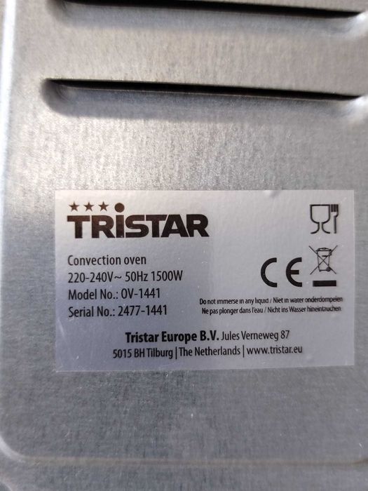 Mini Forno Elétrico Tristar 1500W - Modelo OV-1441