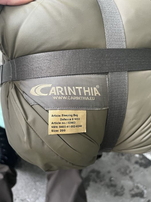 Зимовий спальник carinthia defence 6, 4