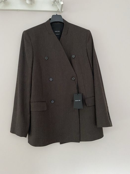 Massimo Dutti marynarka zakiet 100% welna