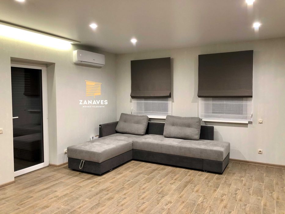 Жалюзи день ночь, рулонные шторы, тканевые ролеты, блекаут, римские