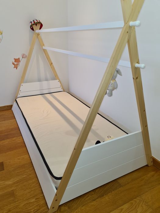 Cama montessori como nova