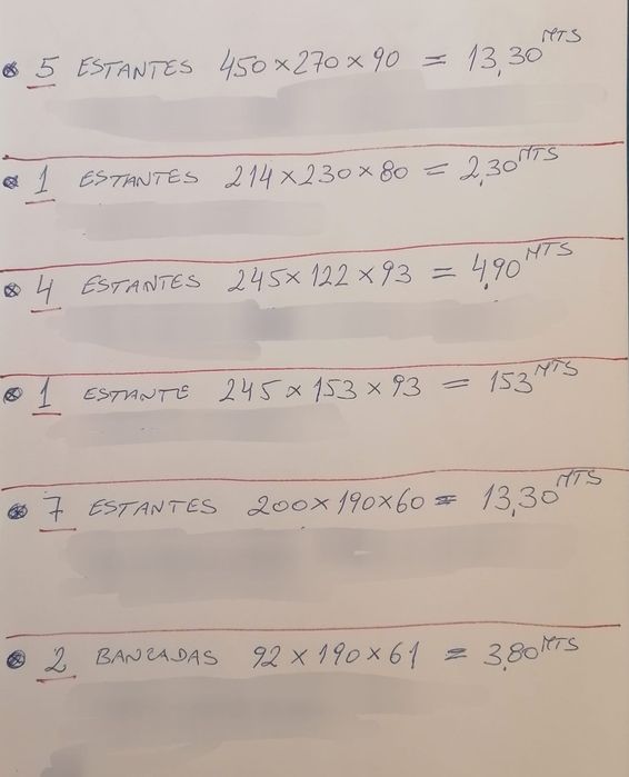 Estantes em excelente estado. Veja última foto as medidas